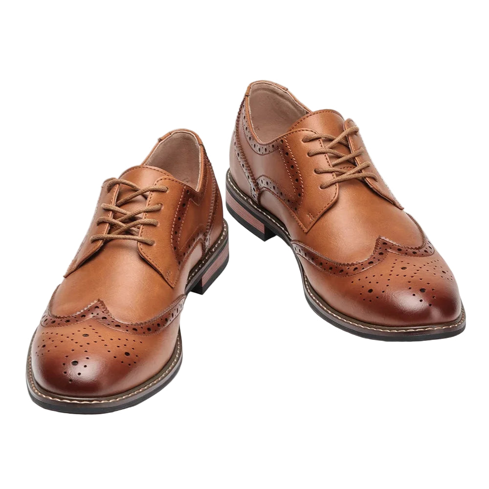 Chaussures de Mariage en Cuir pour Homme Brogue 5