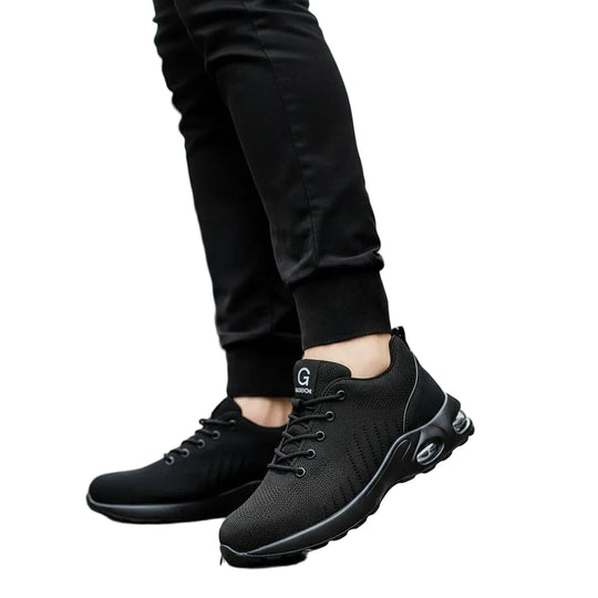 Chaussures de Sécurité Homme Antidérapantes avec Embout en Acier 0