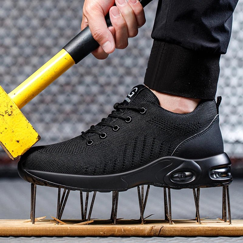 Chaussures de Sécurité Homme Antidérapantes avec Embout en Acier 2