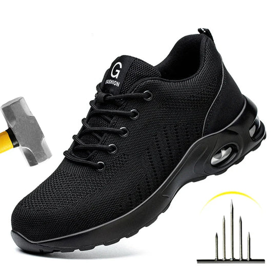 Chaussures de Sécurité Homme Antidérapantes avec Embout en Acier 5