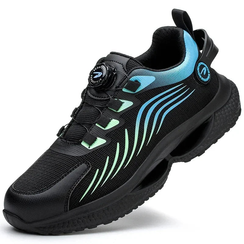 Chaussures de Sécurité Homme Modernes avec Bouton Rotatif 8