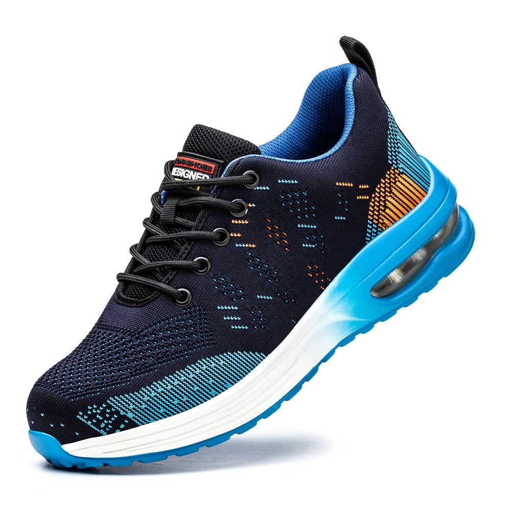 Chaussures de Sécurité pour Hommes - Sneakers de Travail en Plastique avec Embout en Acier 1