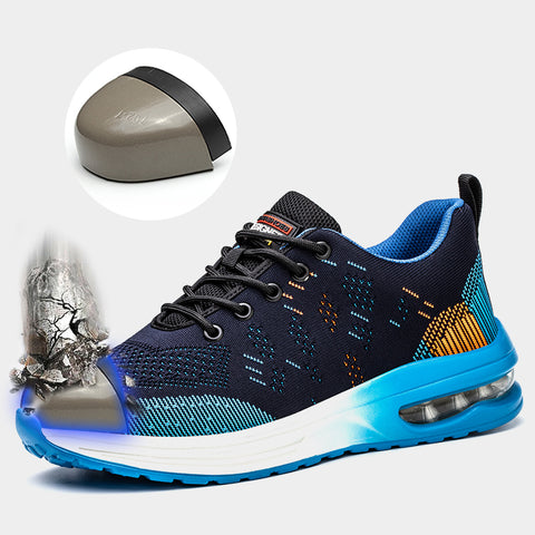 Chaussures de Sécurité pour Hommes - Sneakers de Travail en Plastique avec Embout en Acier 2
