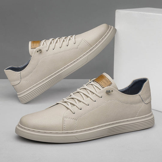 Chaussures de Ville en Cuir pour Hommes en Cuir Italien 3