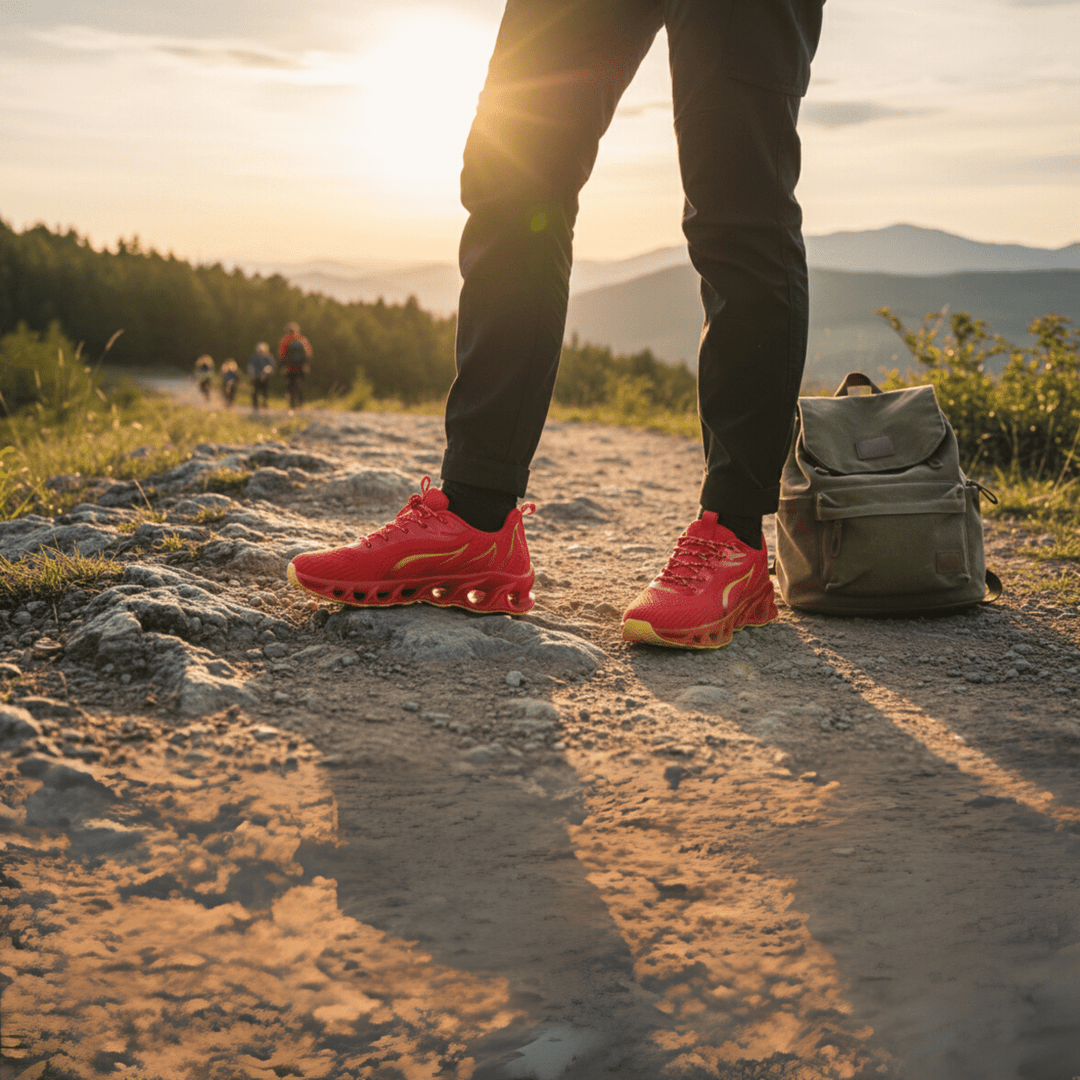 Chaussures de randonnée et de course pour hommes avec soutien 8
