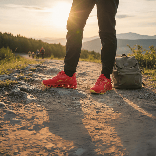 Chaussures de randonnée et de course pour hommes avec soutien 8