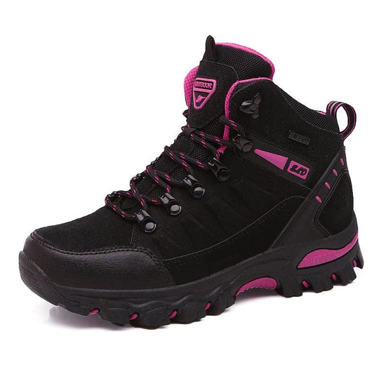 Chaussures de randonnée hivernales imperméables et sûres pour femmes 0
