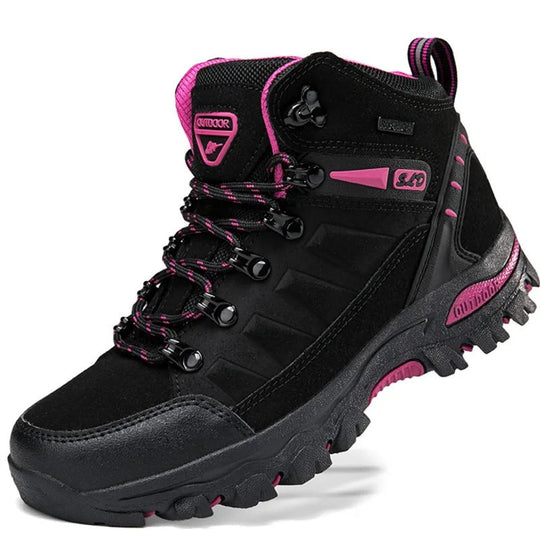Chaussures de randonnée hivernales imperméables et sûres pour femmes 3
