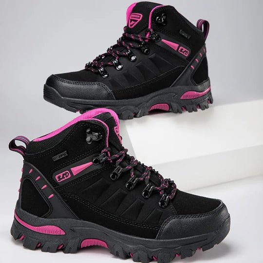 Chaussures de randonnée hivernales imperméables et sûres pour femmes 4