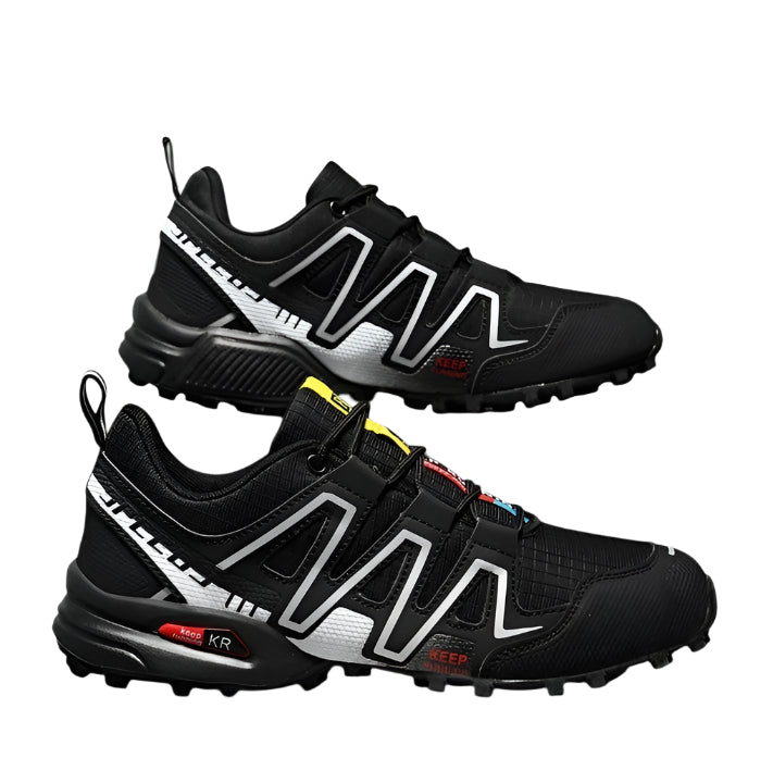 Chaussures de randonnée pour hommes en caoutchouc imperméable, idéales pour la randonnée et l'usage quotidien. 0