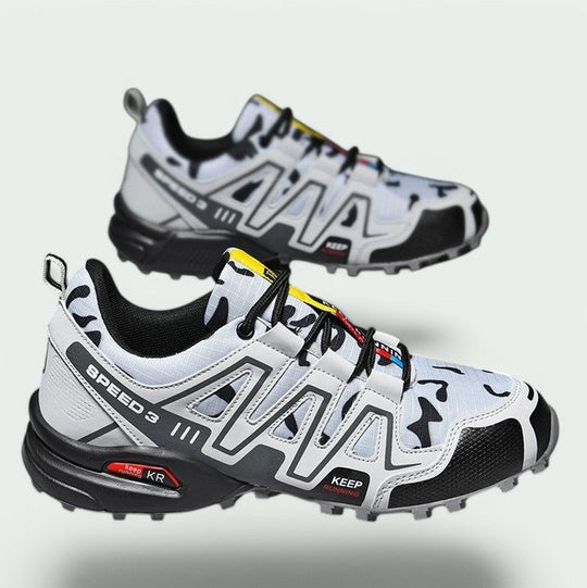 Chaussures de randonnée pour hommes en caoutchouc imperméable, idéales pour la randonnée et l'usage quotidien. 2