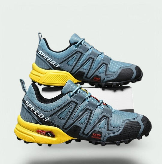 Chaussures de randonnée pour hommes en caoutchouc imperméable, idéales pour la randonnée et l'usage quotidien. 5