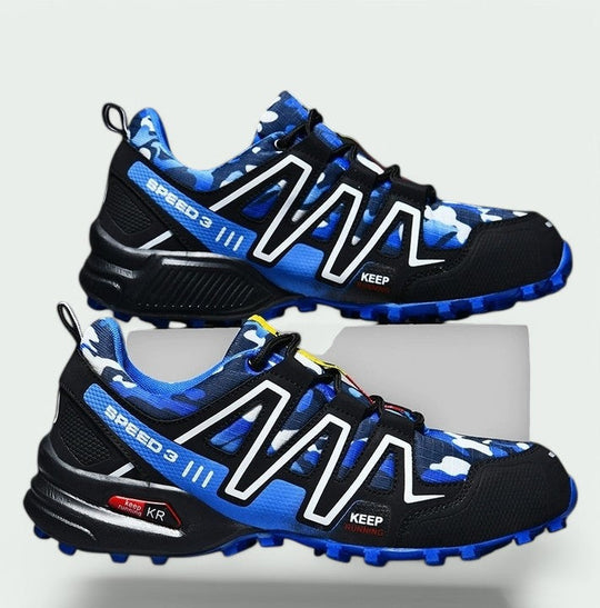 Chaussures de randonnée pour hommes en caoutchouc imperméable, idéales pour la randonnée et l'usage quotidien. 6