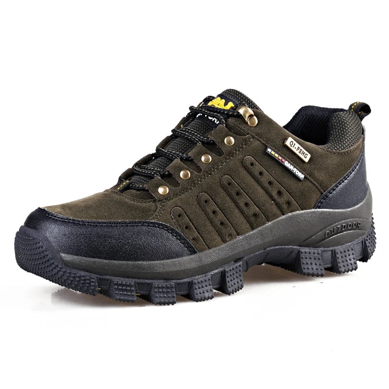 Chaussures de randonnée pour hommes en plein air, imperméables, pour escalade en montagne 1