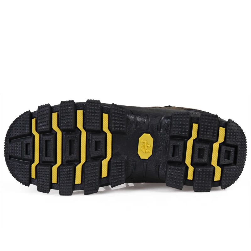 Chaussures de randonnée pour hommes en plein air, imperméables, pour escalade en montagne 4