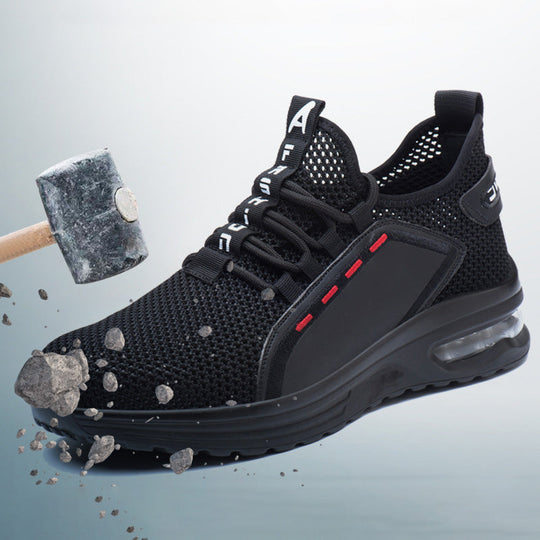 Chaussures de travail ultralégères avec embout en acier 1