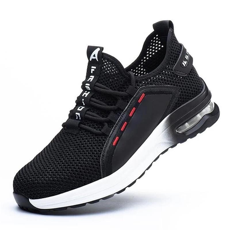 Chaussures de travail ultralégères avec embout en acier 7