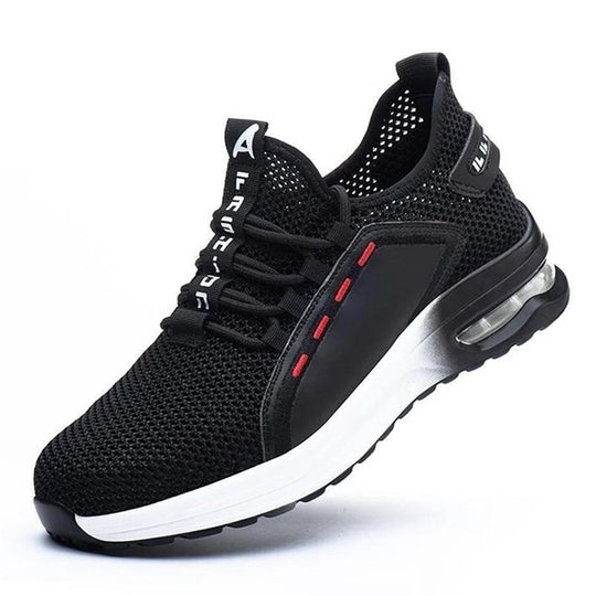 Chaussures de travail ultralégères avec embout en acier 7