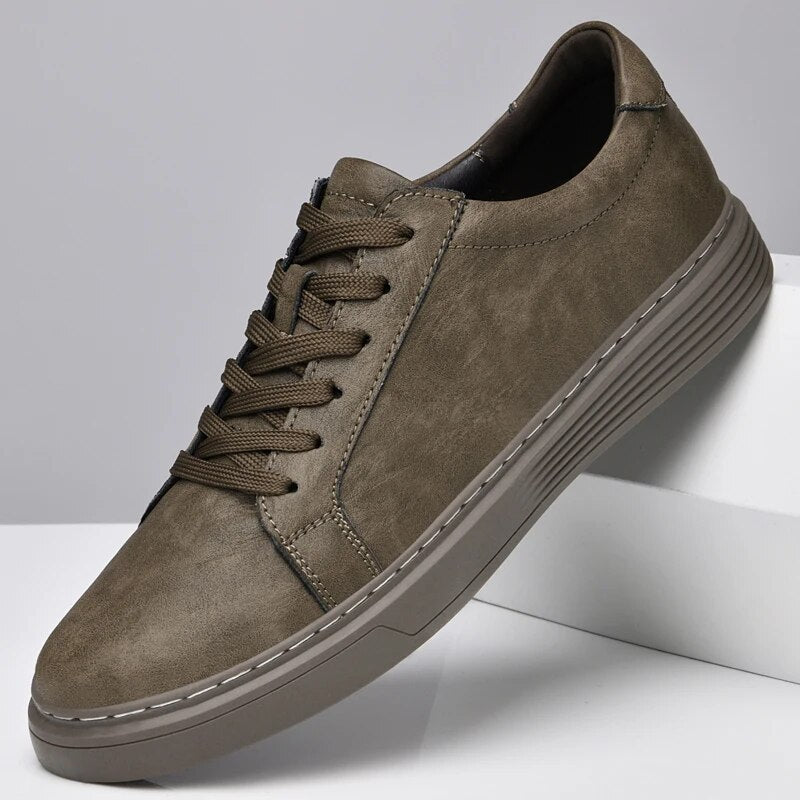 Chaussures en Cuir Véritable pour Hommes Portofino 1