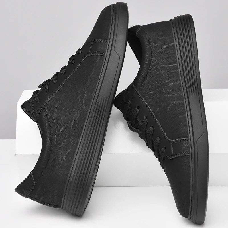 Chaussures en Cuir Véritable pour Hommes Portofino 4