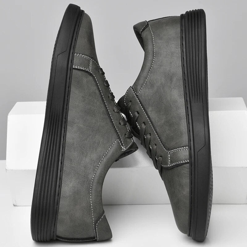 Chaussures en Cuir Véritable pour Hommes Portofino 7