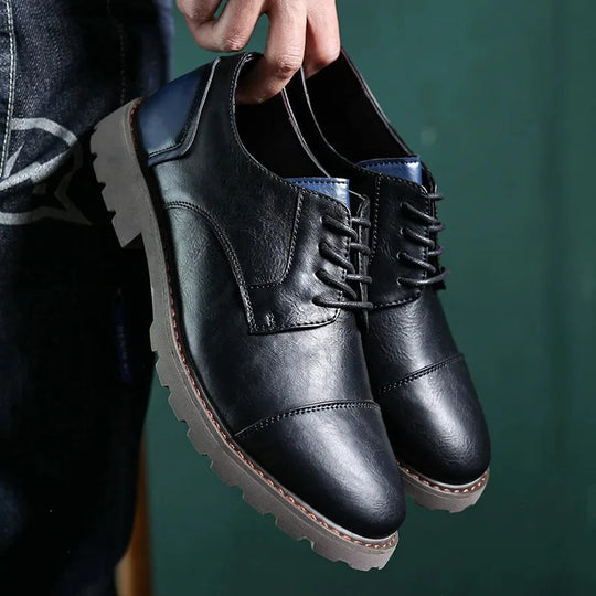 Chaussures en Cuir pour Hommes Style Britannique 7