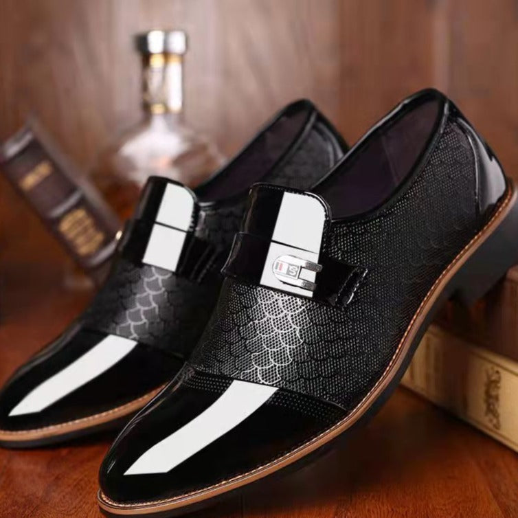Chaussures en Cuir pour Hommes Style Classique 1