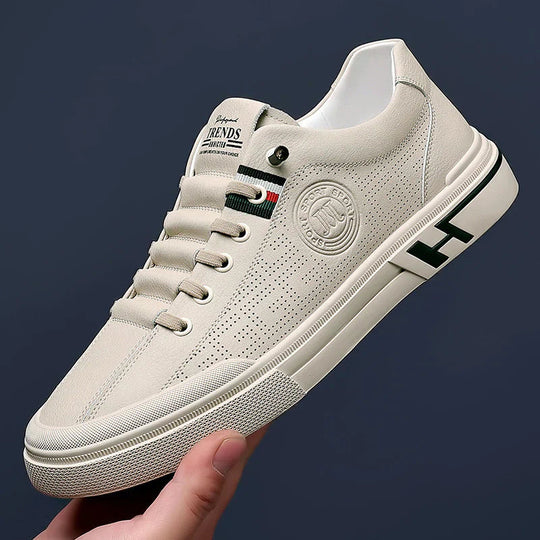 Chaussures pour Hommes Casual en Cuir avec Détails Innovants 1