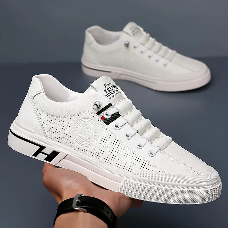 Chaussures pour Hommes Casual en Cuir avec Détails Innovants 4