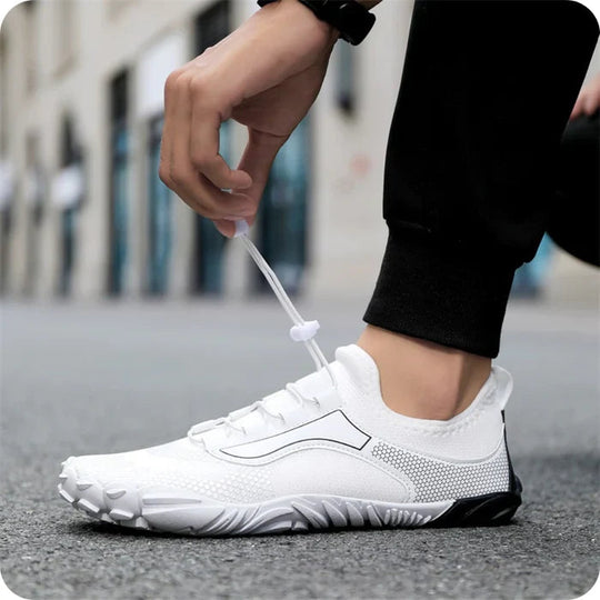 Chaussures pour Hommes Minimalistes en Cuir Respirant 2