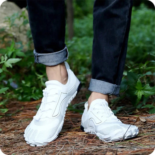 Chaussures pour Hommes Minimalistes en Cuir Respirant 3