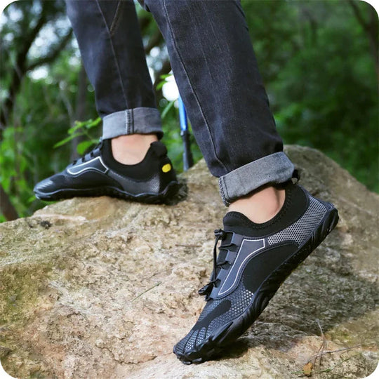 Chaussures pour Hommes Minimalistes en Cuir Respirant 5