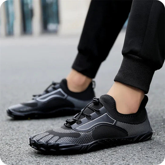 Chaussures pour Hommes Minimalistes en Cuir Respirant 6
