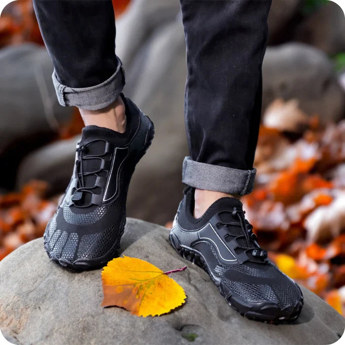 Chaussures pour Hommes Minimalistes en Cuir Respirant 7