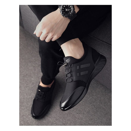 Chaussures pour Hommes en PU Cuir et Caoutchouc 2