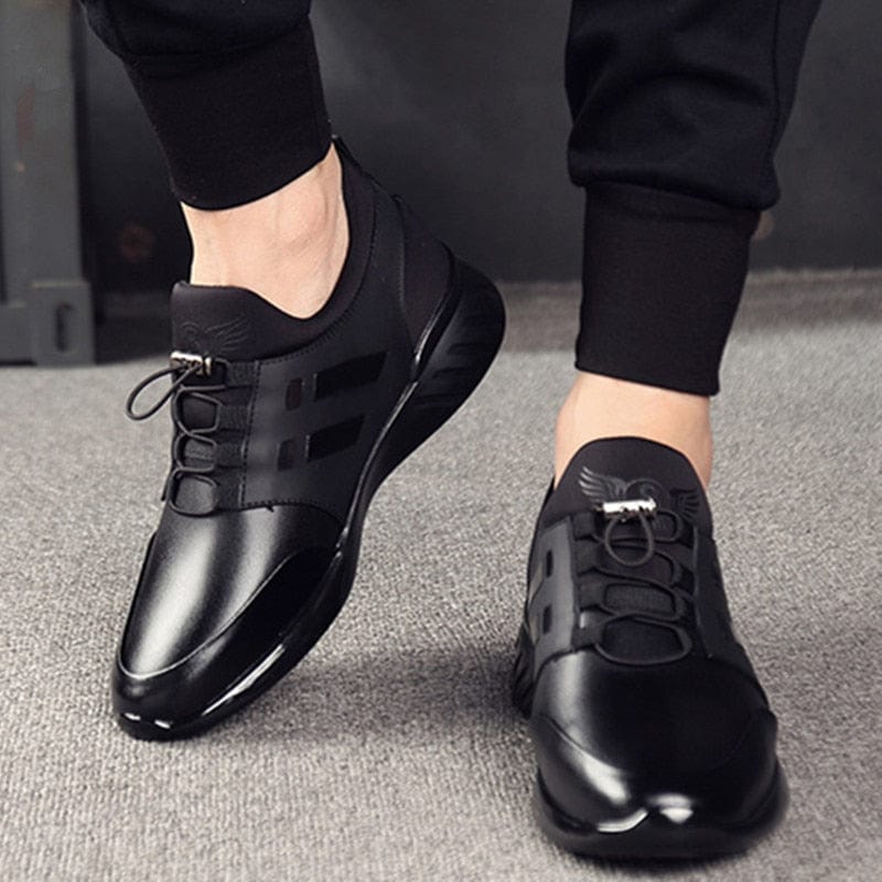 Chaussures pour Hommes en PU Cuir et Caoutchouc 3