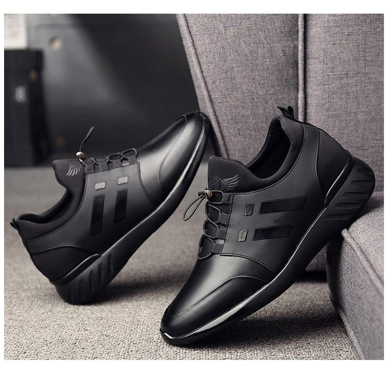Chaussures pour Hommes en PU Cuir et Caoutchouc 7
