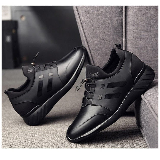 Chaussures pour Hommes en PU Cuir et Caoutchouc 7