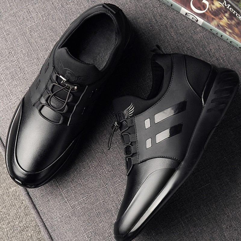 Chaussures pour Hommes en PU Cuir et Caoutchouc 8