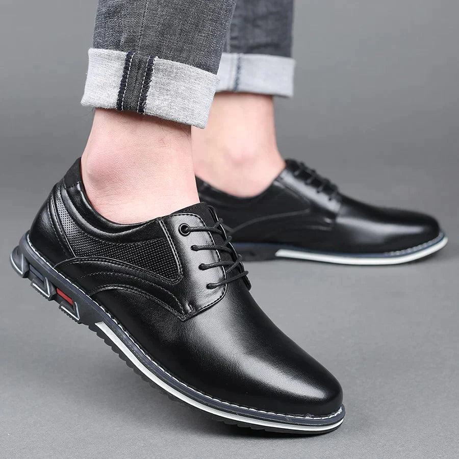 Chaussures pour hommes en cuir avec style 3