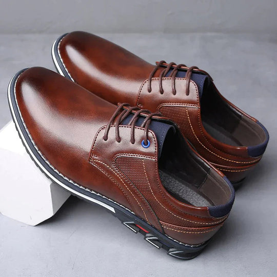 Chaussures pour hommes en cuir avec style 4
