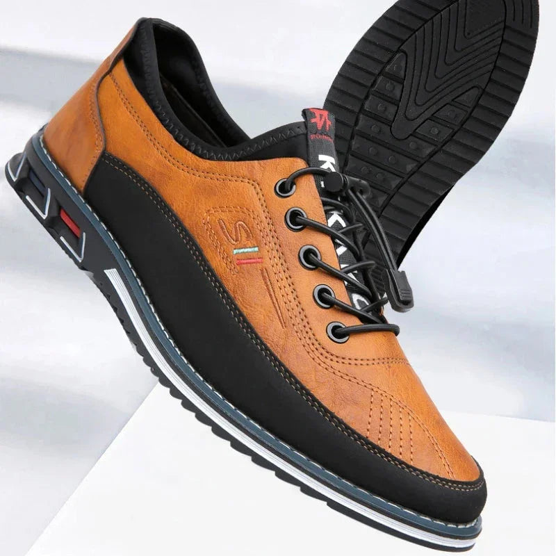 Chaussures pour hommes en cuir confortables 2