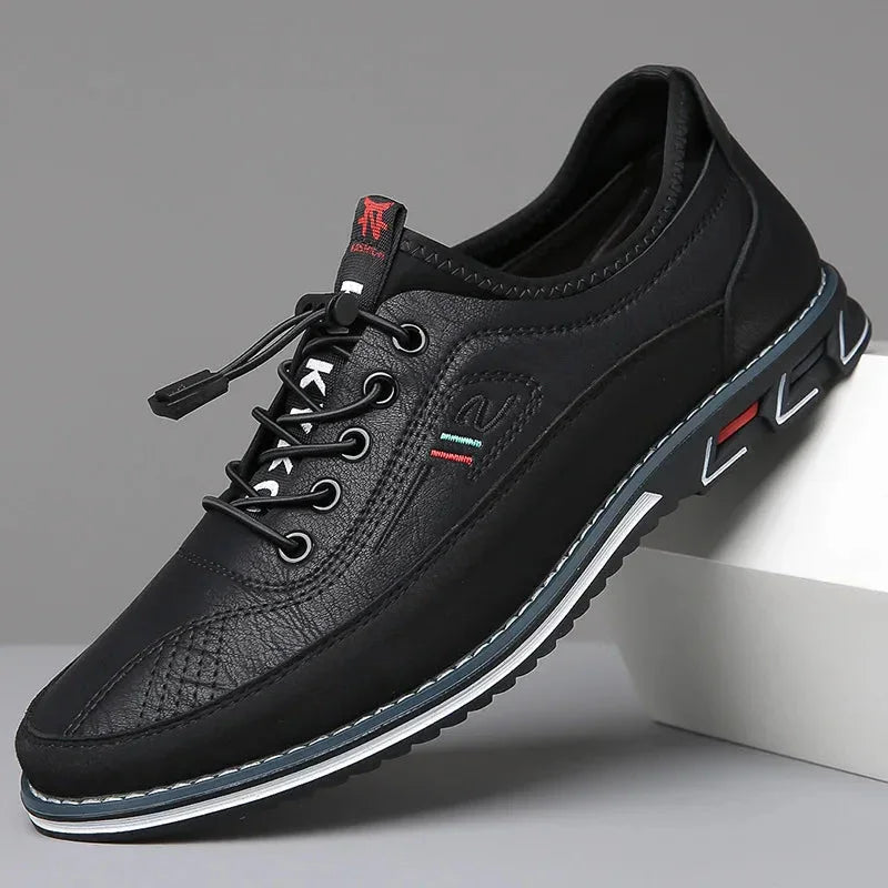 Chaussures pour hommes en cuir confortables 3