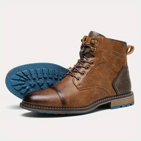 Chaussures pour hommes en cuir vintage 2