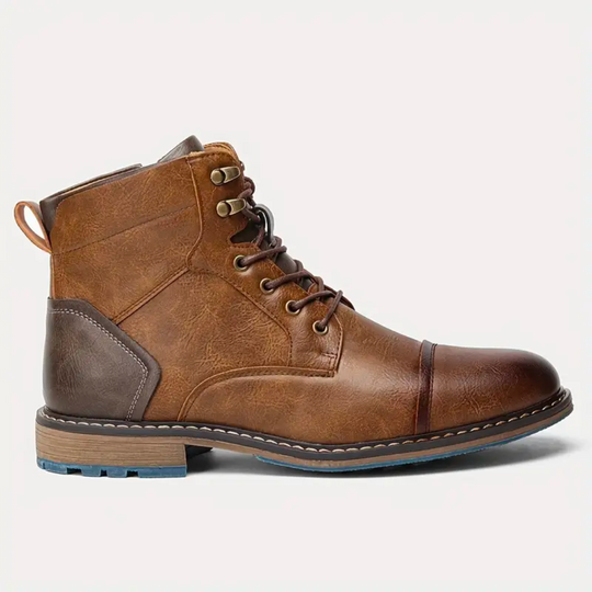 Chaussures pour hommes en cuir vintage 3