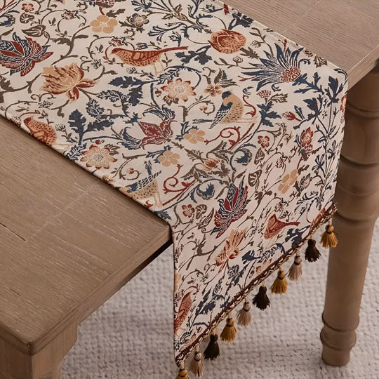 Chemin de Table Floral pour Décoration Intérieure 4