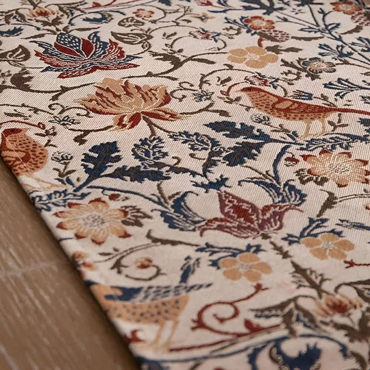 Chemin de Table Floral pour Décoration Intérieure 5