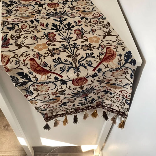 Chemin de Table Floral pour Décoration Intérieure 8