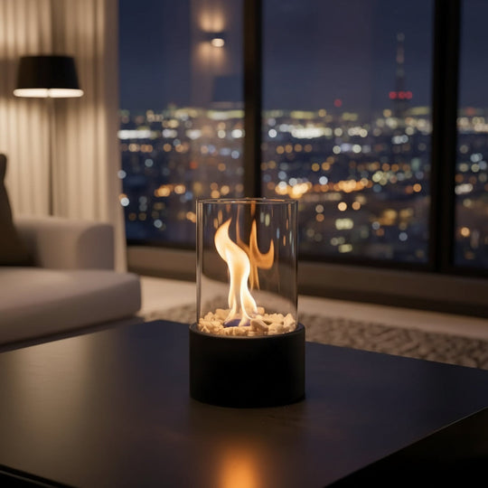 Cheminée de Table Éthanol Moderne Pour Intérieur et Extérieur 3
