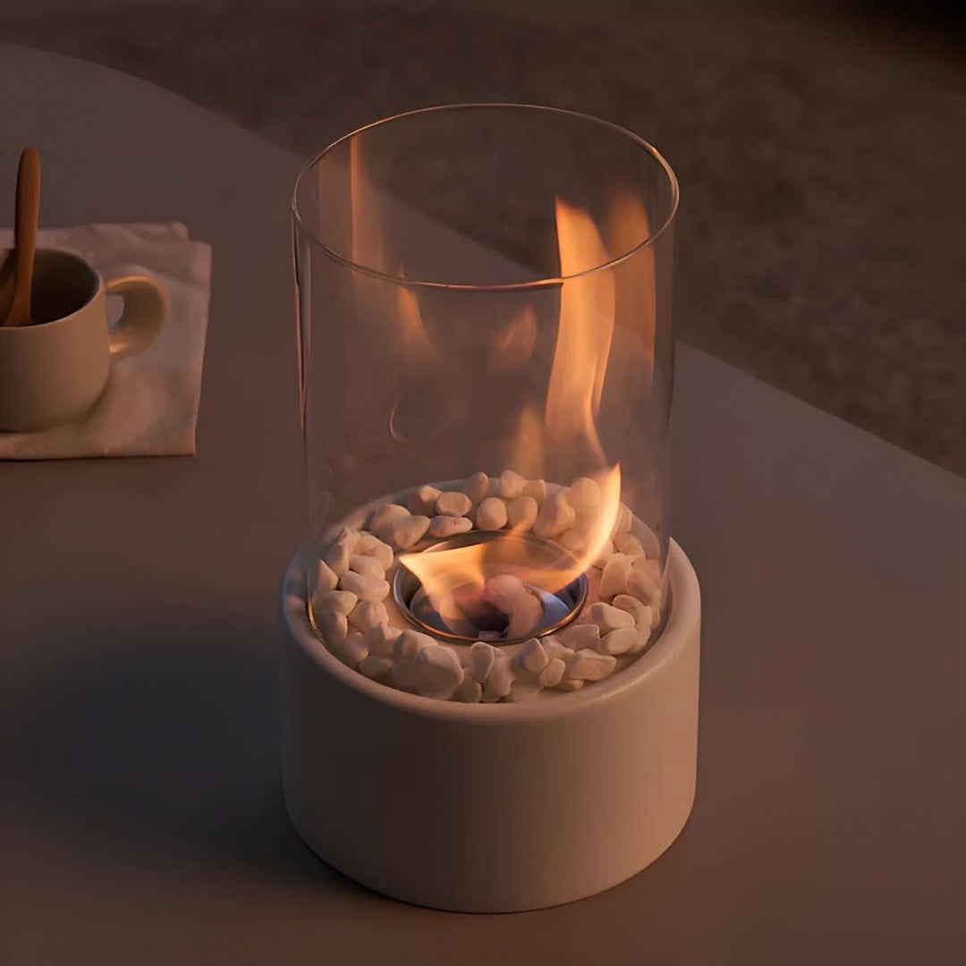 Cheminée de Table Moderne pour Intérieur et Extérieur 4
